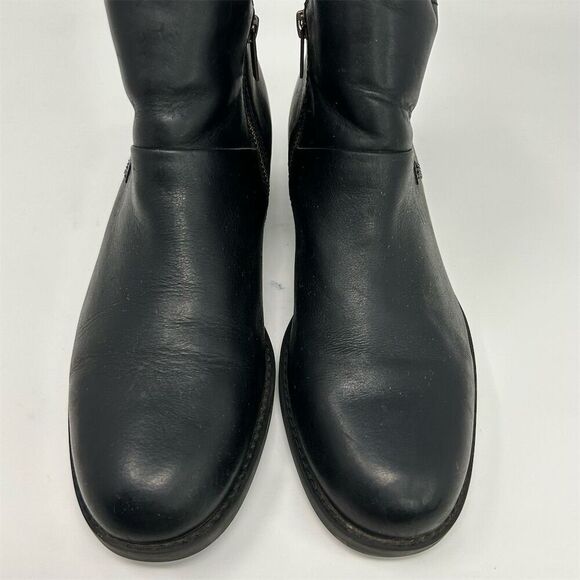 Timberland Ortholite Black Leather Chelsea Ankle Boots Size 9 Casual Fall - Picture 7 of 13